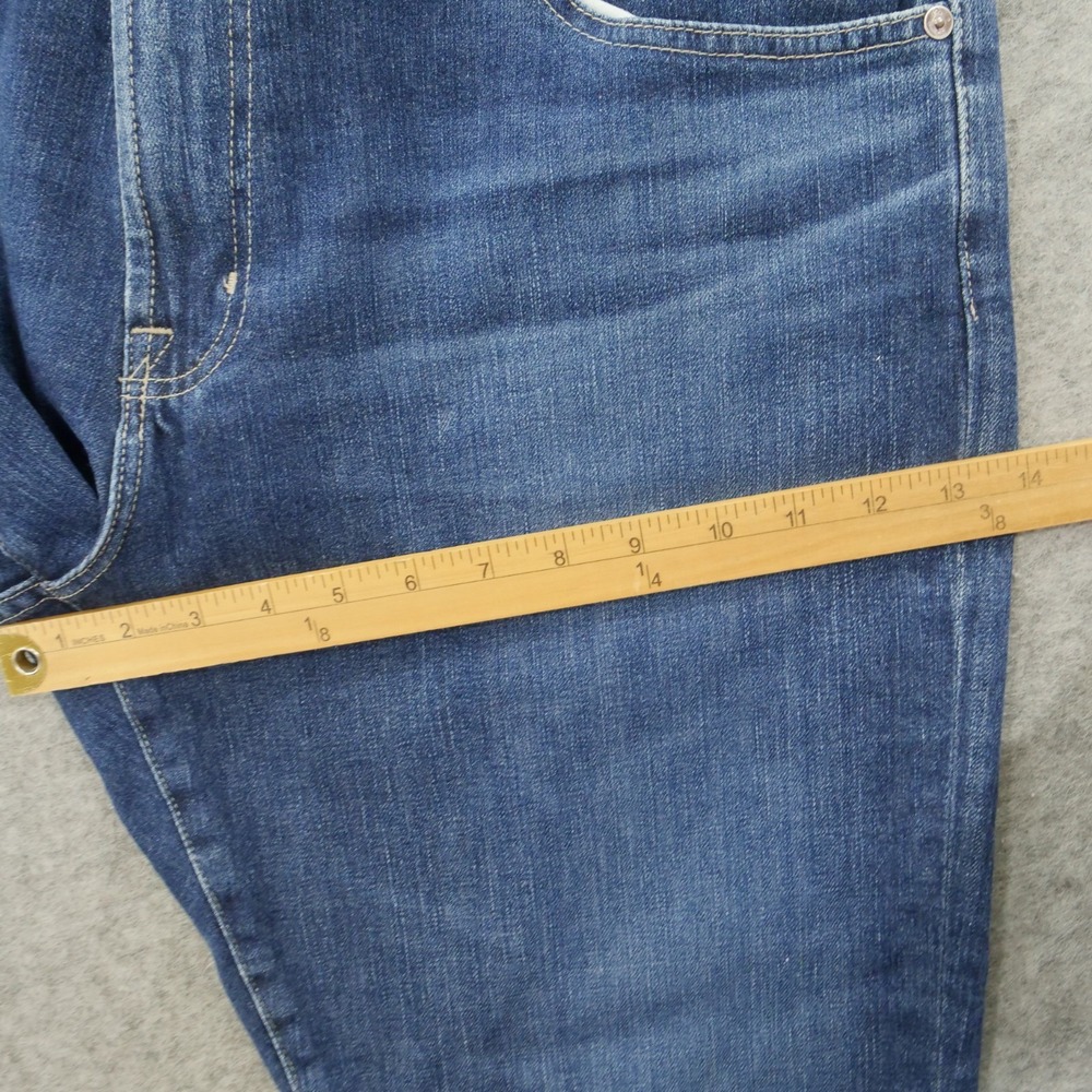 Adriano Goldschmied Jeans Mens 36 Blue Everett Slim Straight Japan Denim - Picture 9 of 11